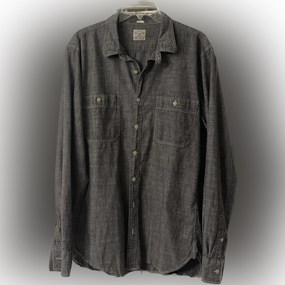 J.Crew, long sleeve button down casual shirt.